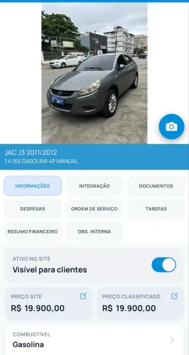 JAC J3 1.4 16V 5P Mec. 2012