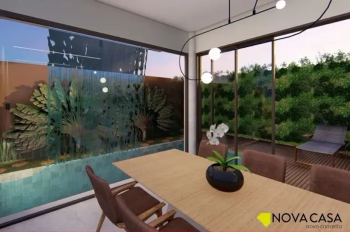 casa em condomínio à venda em parque taquaral, piracicaba 4 quartos 218m²