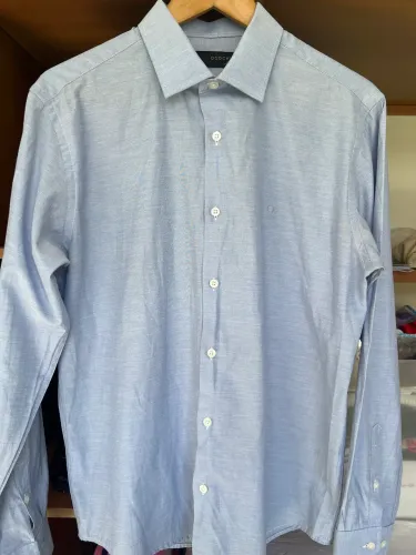 Camisa social manga longa