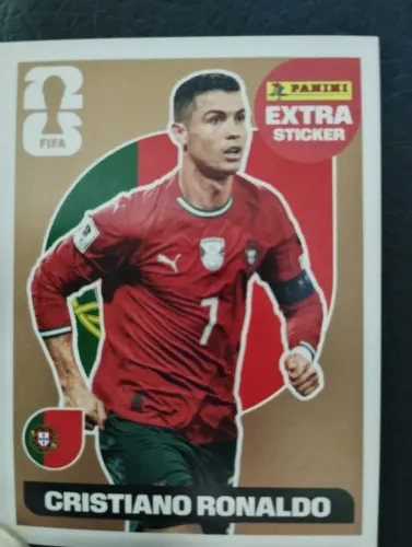 CR7 figurinha Legend Extra Sticker Bronze Copa 2026