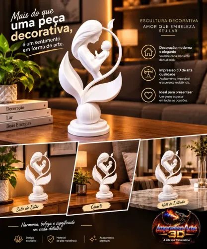 ESCULTURA "AMOR MATERNAL"