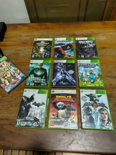 LOTE COM 10 +1 JOGOS ORIGINAIS PARA XBOX 360 SLIM