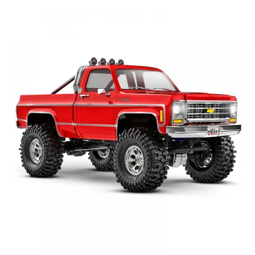 CARRO TRAXXAS 1/18 TRX-4 CHEYENNE 79 K10 CRAWLER RTR TQ BLUE 97064-1