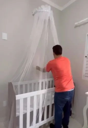 Dossel para berço