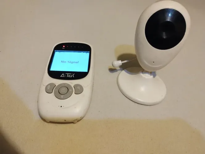 Babá eletrônica digital funciona perfeitamente com áudio microfone viadão nortuna infra