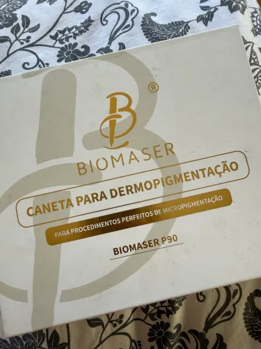 Dermografo Biomaser P90 - 2 Grips Micropigmentação E Tattoo