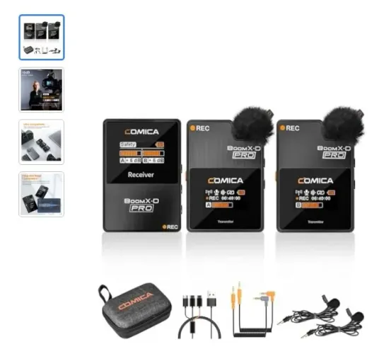 Vendo e Aceito troca, Microfone  lapela, e gravador de áudio( aceito troca)