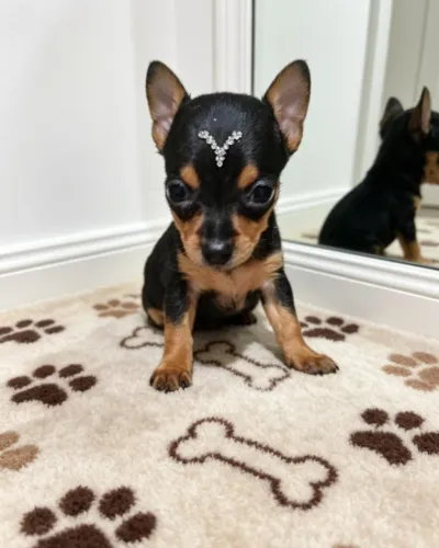 Lindos Pinscher Mini Muito Brincalhões
