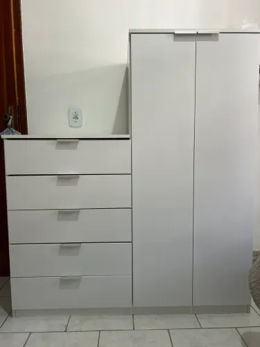 Cômoda/Armário/Sapateira Branca 