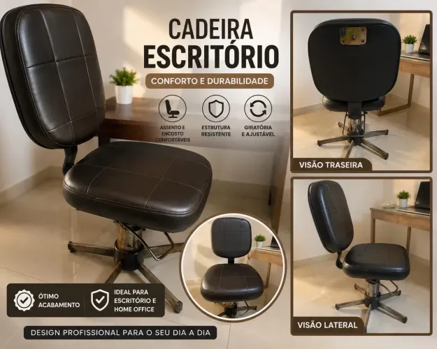 CADEIRA DE ESCRITÓRIO OU BARBEARIA