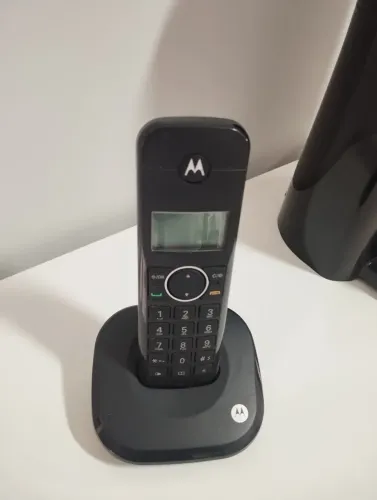 Telefone Motorola sem fio C/Bina Novo
