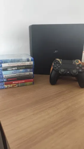 PS4 completo + jogos exclusivos 