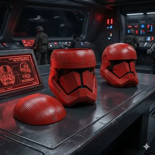 Balde de Pipoca Star Wars Sith Trooper 3D - Exclusivo Cinépolis (Raro)