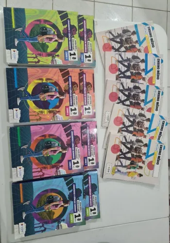 Livros 1°série SAE em excelente estado de conservação.