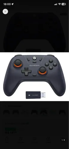 Visite a loja GameSir GameSir Nova Lite Controle Bluetooth e Sem Fio 2.4