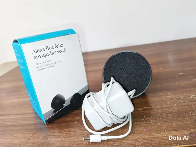 Echo Pop Amazon, com Alexa - Preto