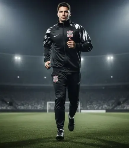 Conjunto Agasalho Adulto Corinthians
