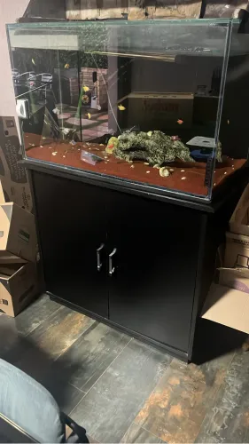 Aquário 300L com Móvel e Filtro Atman Canister