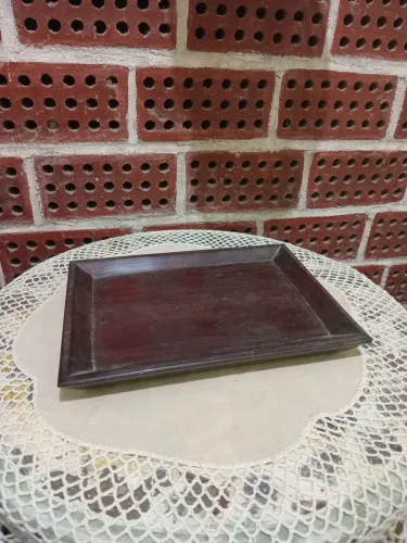 Bandeja de imbuia antiga