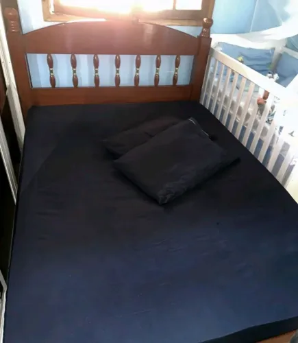 Cama e colchão