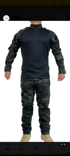 Calça multicam Black - Militar 