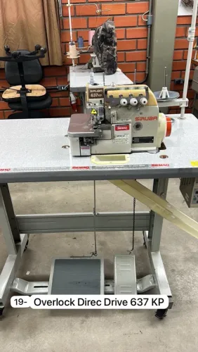 Máquina de costura Overlock Direc Drive 637KP