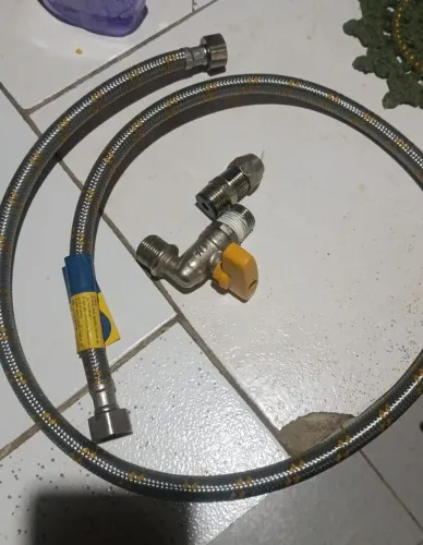 Mangueira de gás própria pra condomínio