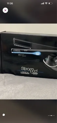 Chapinha Steampod vapor bivolt na caixa