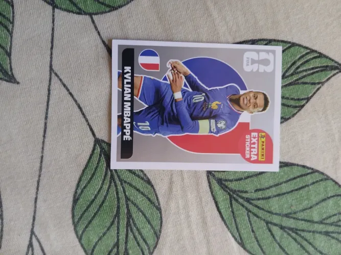 Figurinha da copa prata de 2026 do kylian mbappé