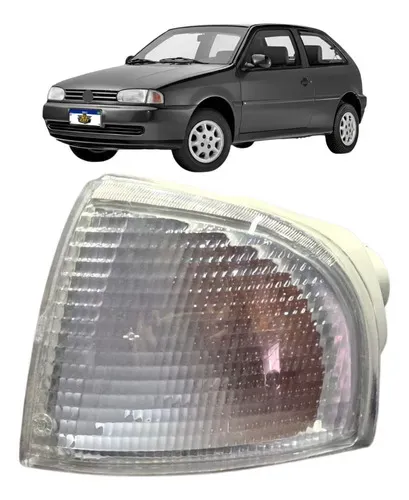 Lanterna Dianteira Esquerda Vw Gol Bola 1995 A 1999 Cristal