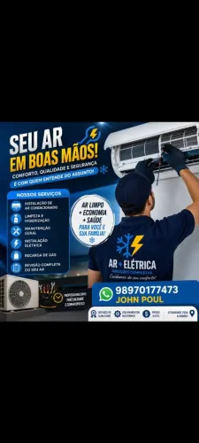 Manutenção corretiva e preventiva de ar condicionados 