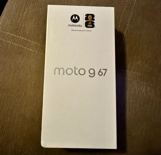 Moto G 67 Chumbo - 4 câmeras, 256GB LACRADO