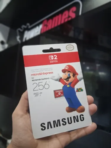 MICRO SD DE 256GB PARA SWITCH 2 - NOVO