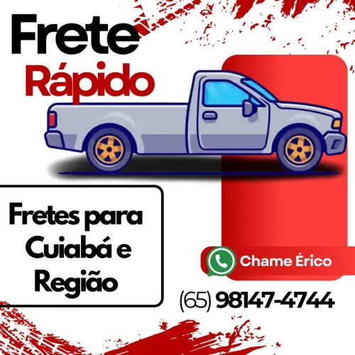 Fretes e Pequenas Mudanças para Cuiabá e cidades próximas