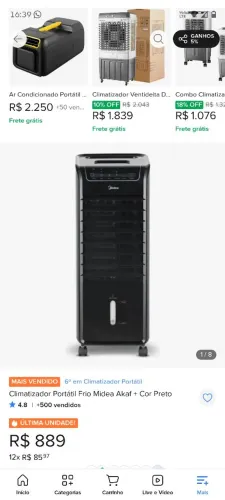 Climatizador Midea Akaf 2