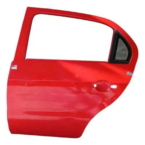 Porta Traseira Esquerda Voyage G6 2013 2014 A 2016 Traseira Esquerdo Vermelho