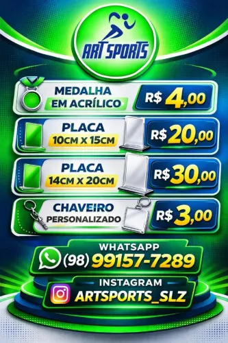 Medalhas personalizadas