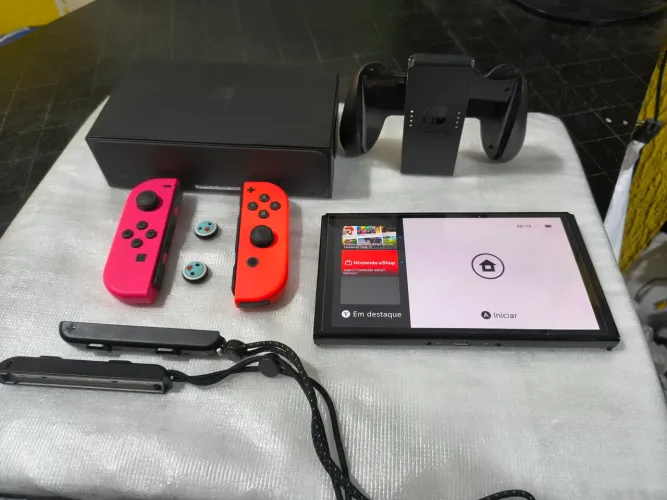 Nintendo switch old broqueado