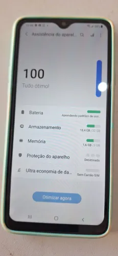 Celular Samsung Galaxy A20s 32GB com bateria nova