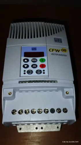 Inversor de frequência Weg CFW08 3VC 