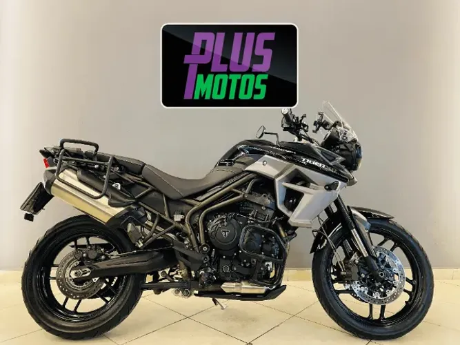 Triumph Tiger 800 Xr Abs 2018 Preta