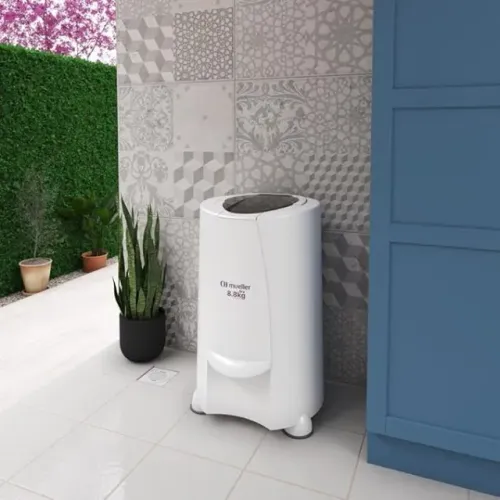 Centrífuga de Roupas Mueller Dry 8,8kg de roupa molhada branca 127V