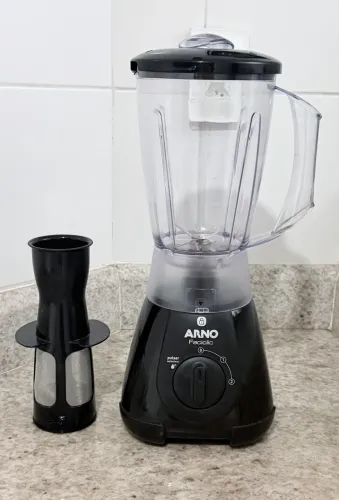 Liquidificador Arno Faciclic Preto + Filtro de Sucos 127 V