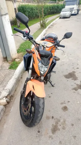 Aceito em moto de menor valor, volta em dinheiro