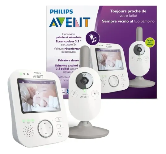 Monitor de Bebê Philips Avent com Câmera - Excelente Estado