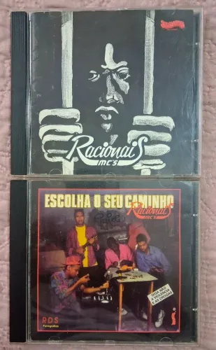 Cds racionais escolha seu caminho 1992 e fim semana no parque 1994 dois raros