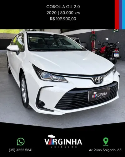 Toyota Corolla GLI 2.0 16V Flex Aut. 2020