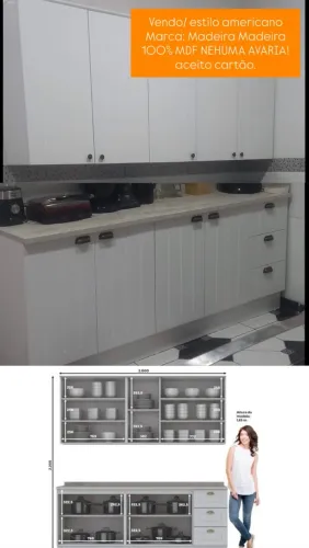 Armário cozinha