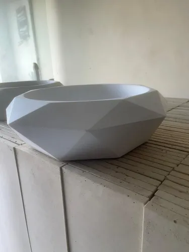 Cubas de Concreto Facetada Alto Padroa