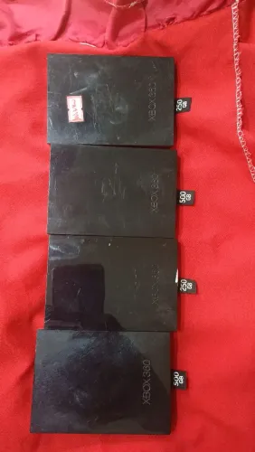HDS ORIGINAIS XBOX 360 COM JOGOS